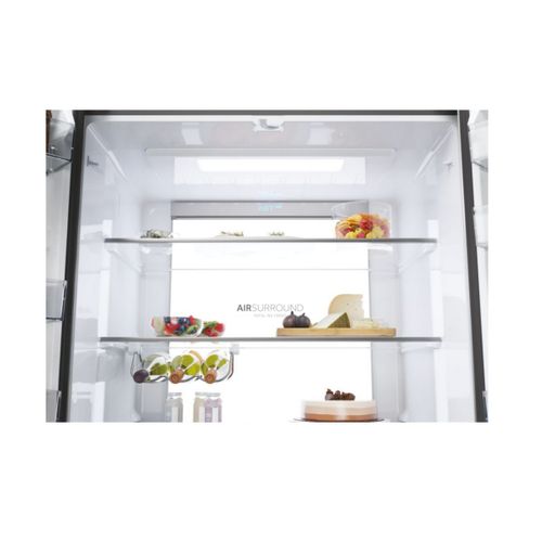 Réfrigérateur Américain 90.8cm 646l Nofrost Inox Hcr39f19ewmm