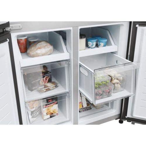 Réfrigérateur multi-portes HAIER HCR3818DWMM 463L vue accessoires