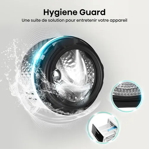 Lave-linge hublot HISENSE WF3S1243BW3 12kg Blanc
