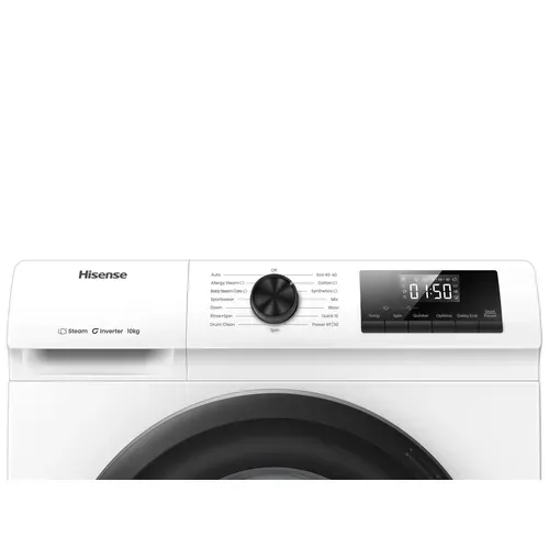 Lave-linge hublot HISENSE WF1Q1041BW 10kg vue détaillée