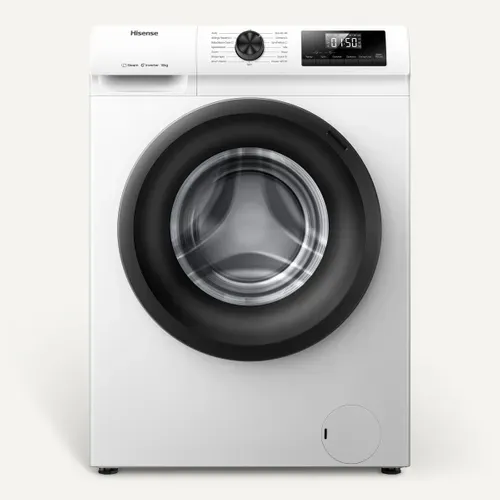 Lave-linge hublot HISENSE WF1Q1041BW 10kg vue de face