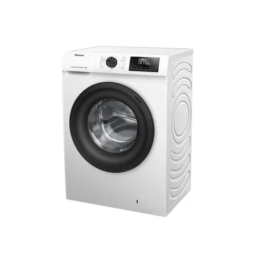 Lave-linge hublot HISENSE WF1Q1041BW 10kg vue de profil