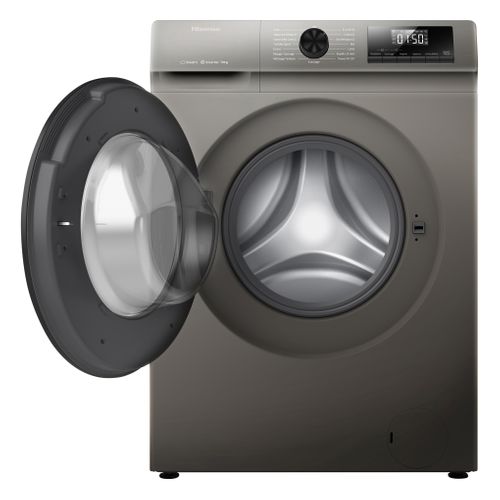 Lave-linge hublot HISENSE WF1Q1041BT 10kg Titanium