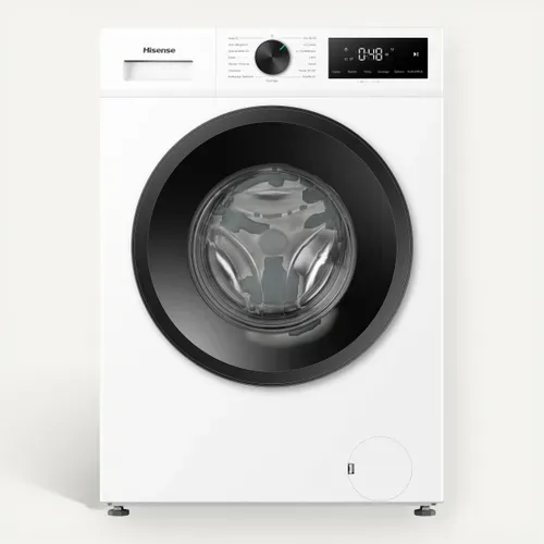 Lave-linge hublot HISENSE WF1I8042BWP 8 kg vue de face
