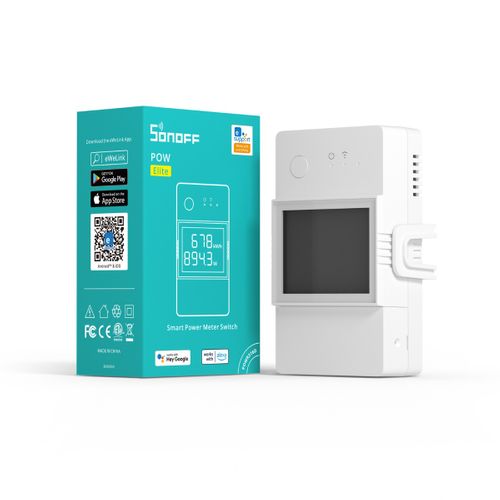 Commutateur Intelligent Wi-fi Pow Elite Avec Wattmètre 16a – Sonoff