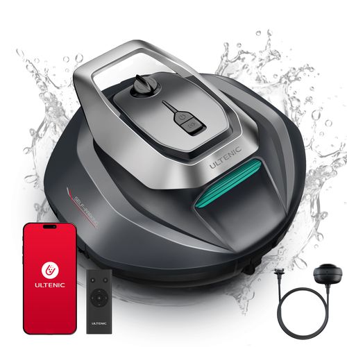 Robot De Piscine Sans Fil Pooleco P10s 2026 - Jusqu'à 80m2 - Autonomie De 90min - Télécommande