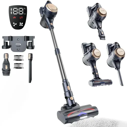 P11 Lite - Aspirateur Balai Sans Fil - Anti-enchevêtrement - Tige Télescopique Réglable - 40Kpa