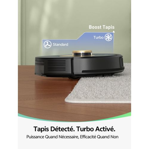 Cleanova W9-aspirateur Robot Laveur-5000pa-180min-67db-navigation Lds-apple Watch/alexa/app/ifttt