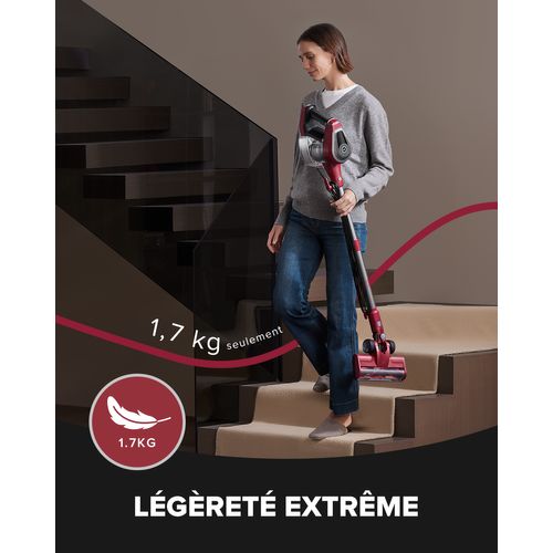 Blitz C8-aspirateur Balai Avec Fil-60kpa-500w-1.5l-câble Long 7m-ultra-léger 1.7kg