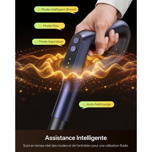 Aspirateur Balai Laveur 3 en 1 AC1 TFlex | 180° Plat | 25 kPa | 65 min | Nouvelle génération