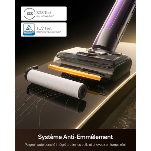 Aspirateur Balai Laveur 3 en 1 AC1 TFlex | 180° Plat | 25 kPa | 65 min | Nouvelle génération