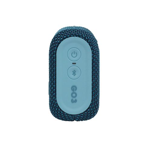 Enceinte Bluetooth® nomade JBL GO3 Bleu vue accessoires