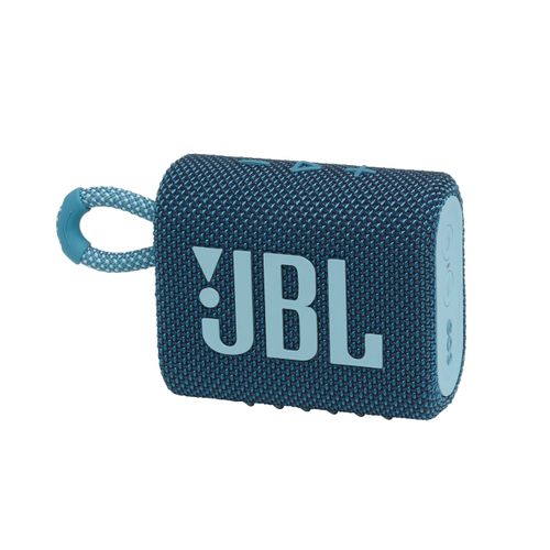 Enceinte Bluetooth® nomade JBL GO3 Bleu vue de profil