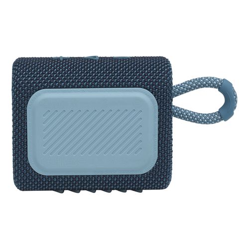 Enceinte Bluetooth® nomade JBL GO3 Bleu vue de derrière