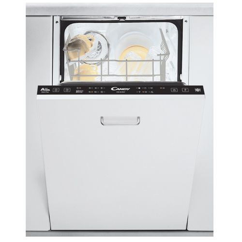 Lave-vaisselle tout intégrable 45 cm 10 couverts 47 dB - Cdih2l1047