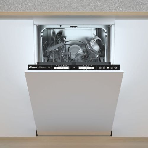 Lave-vaisselle tout intégrable 45 cm 10 couverts 47 dB - Cdih2l1047
