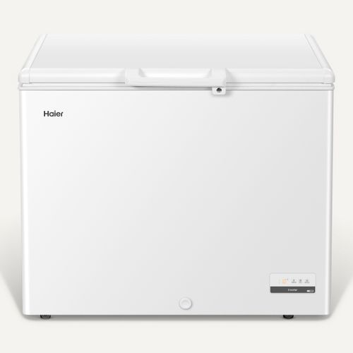 Congélateur Coffre HAIER HCE301D 300L vue de face
