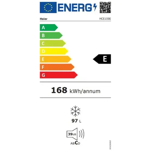 Congélateur Coffre 54.5cm 97l Blanc Hce100e