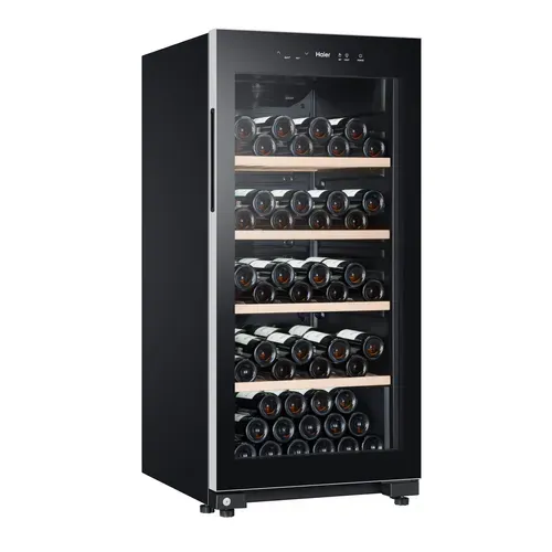 Hws116gae - Cave à Vin De Vieillissement - Pose Libre - 116 Bouteilles H126.5 X L59,5 Cm - Noir