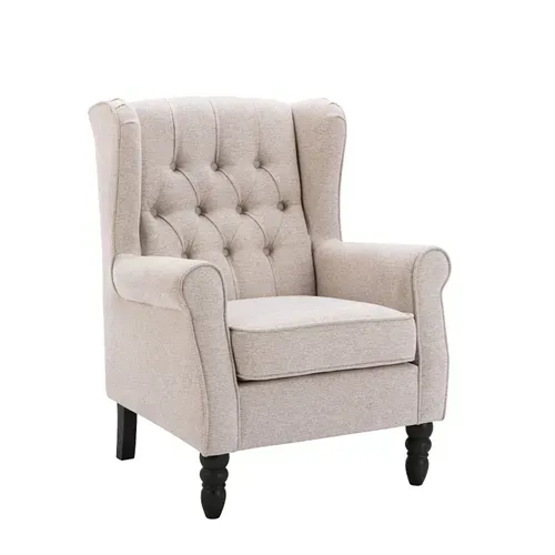 Fauteuil Design Minimaliste, Confort Et Style Pour Intérieur Moderne, Beige