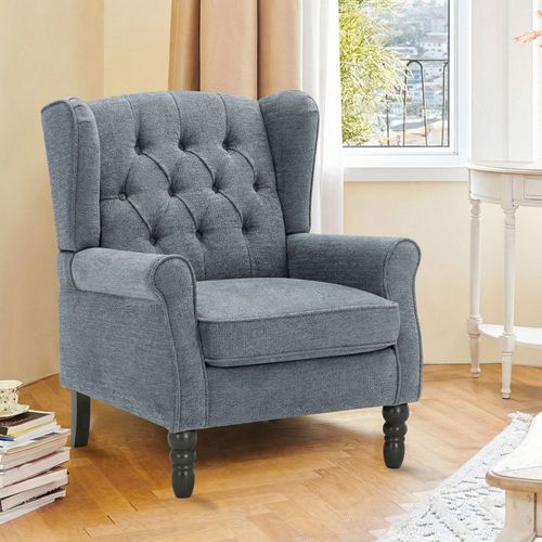 Fauteuil Design Minimaliste, Confort Et Style Pour Intérieur Moderne, Bleu