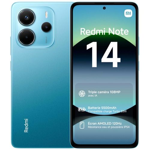 Smartphone   Redmi Note 14 4g 8 256 Ocean Blue