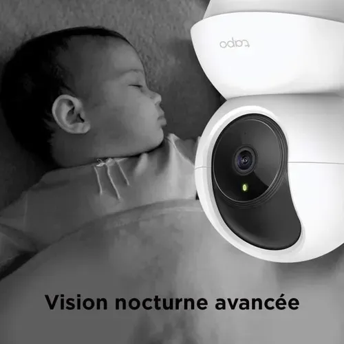 Caméra De Surveillance Wifi Tapo C200 Fhd 1080p Vision Nocturne