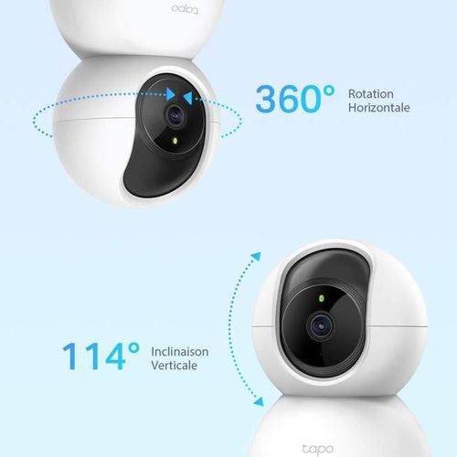 Caméra De Surveillance Wifi Tapo C200 Fhd 1080p Vision Nocturne