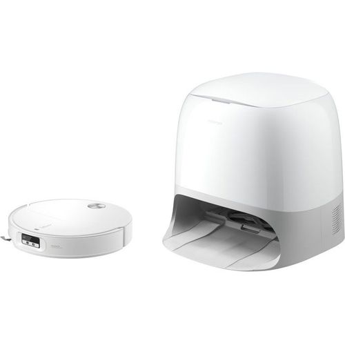 Aspirateur Robot Laveur - Qrevo Curvx - 22 000 Pa - Navigation Retractsense Lidar - Blanc