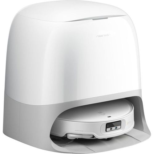 Aspirateur Robot Laveur - Qrevo Curvx - 22 000 Pa - Navigation Retractsense Lidar - Blanc