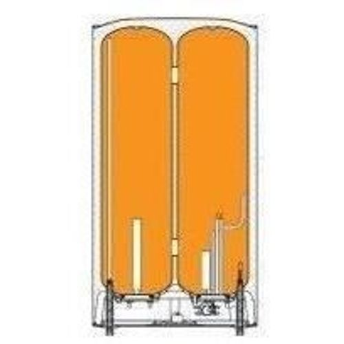 Chauffe-eau Électrique Titano Twin - 30 L - Plat - Multiposition - Blanc