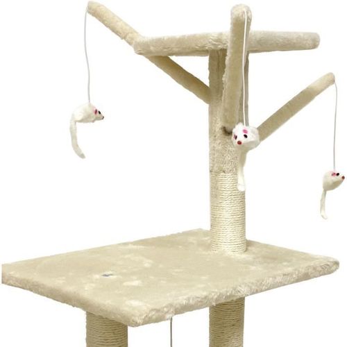 Jipsy Arbre à Chat Beige 79 X 34 X 138 Cm Beige