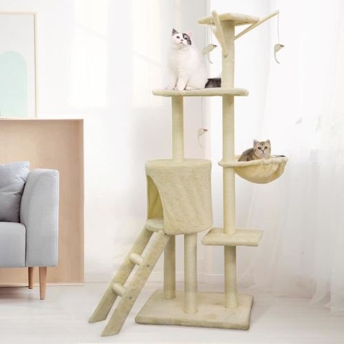 Jipsy Arbre à Chat Beige 79 X 34 X 138 Cm Beige