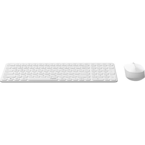 Ensemble Clavier-souris - 9310m - Sans-fil - Multimode - Ultra-slim - Blanc