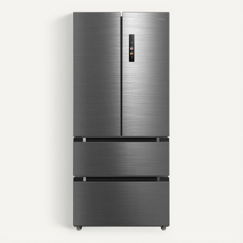 Réfrigérateur multi-portes MIDEA MDRF692FIE46 516L Inox vue de face