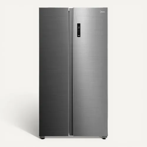 Réfrigérateur Américain MIDEA MDRS710FGD46 555L Inox vue de face