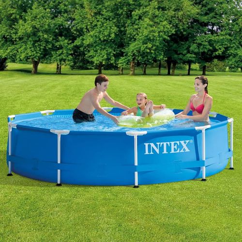 Piscine Tubulaire Metal Frame Ronde 3,05 X 0,76 M Intex