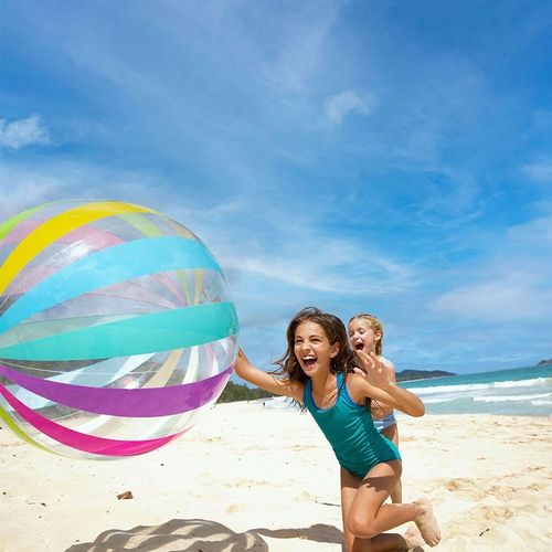 Ballon de Plage Gonflable,Ballon Gonflable Piscine,2 Pièces Ball