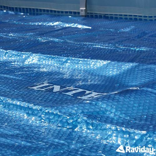 Bâche À Bulles Pour Piscine Tubulaire Rectangulaire 4,00 X 2,00 M - Intex