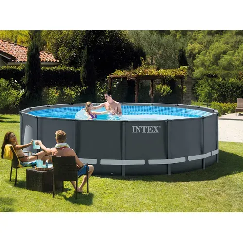 Piscine Tubulaire Ultra Xtr Ronde 4,88 X 1,22 M Intex