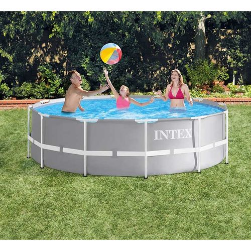 Piscine Tubulaire Prism Frame Ronde 3,66 X 0,99 M Intex