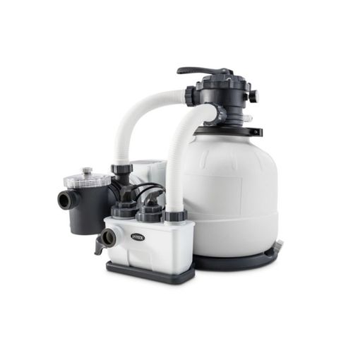 Combiné Groupe De Filtration À Sable 6 M³/h + Stérilisateur Au Sel Qx2100