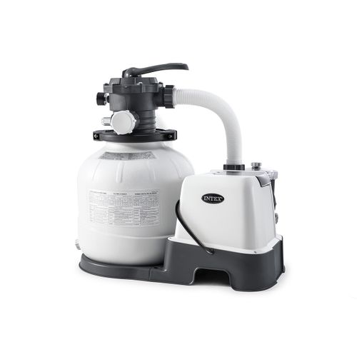Combiné Groupe De Filtration À Sable 6 M³/h + Stérilisateur Au Sel Qx2100