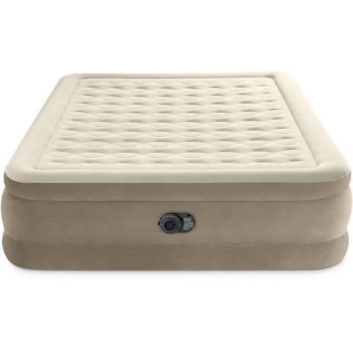 Matelas Gonflable Ultra Plush 2 Places 150 X 203 Cm - Pompe Électrique Intégrée