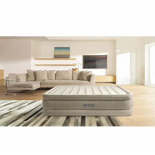 Matelas Gonflable Ultra Plush 2 Places 150 X 203 Cm - Pompe Électrique Intégrée