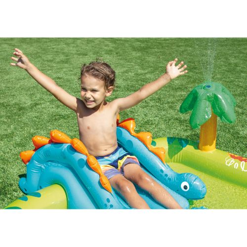Aire De Jeux Gonflable Petit Dino Intex