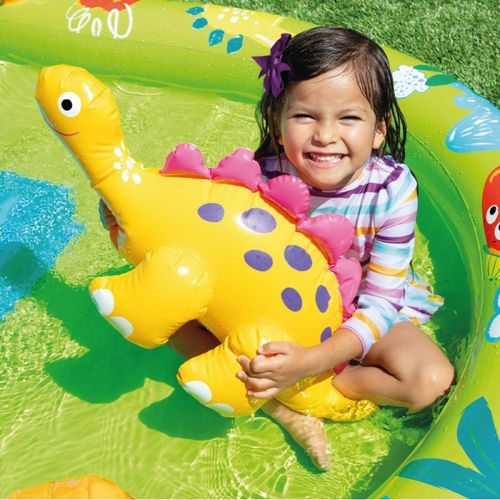 Aire De Jeux Gonflable Petit Dino Intex