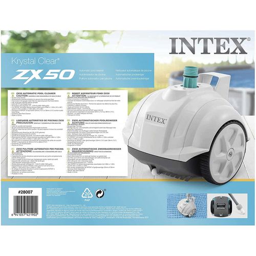 Robot Aspirateur Fond De Piscine Zx50 Intex