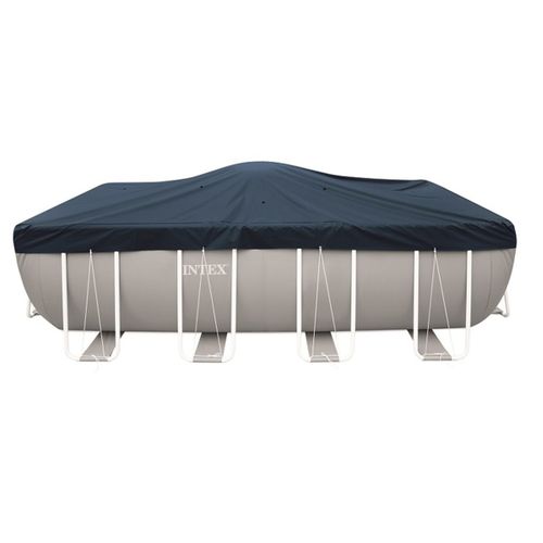 Housse D'hivernage Rectangulaire 7,32 X 3,66 M - Polyéthylène Triple Épaisseur Anti-uv