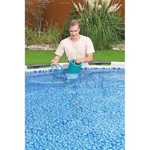 Récupérateur De Surface Pour Piscines Hors-sol – Plastique Anticorrosion, Connexion Pompe ≥2 006 L/h